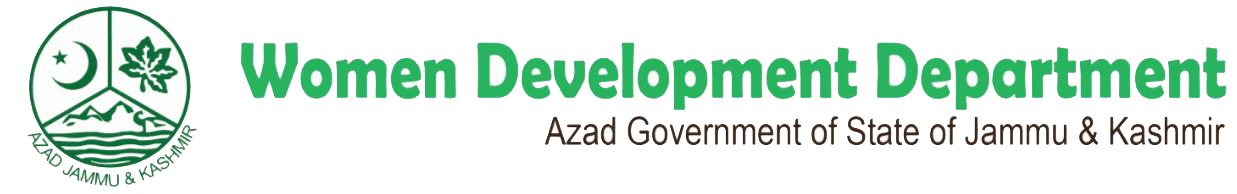 women development department government of ajk logo