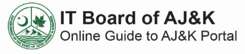 it board of ajk online guide to ajk portal logo